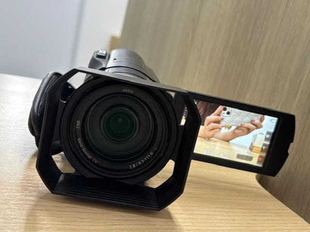 【動作確認済】SONY FDR-AX100 4K Handycam ビデオカメラ