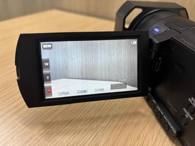 【動作確認済】SONY FDR-AX100 4K Handycam ビデオカメラ