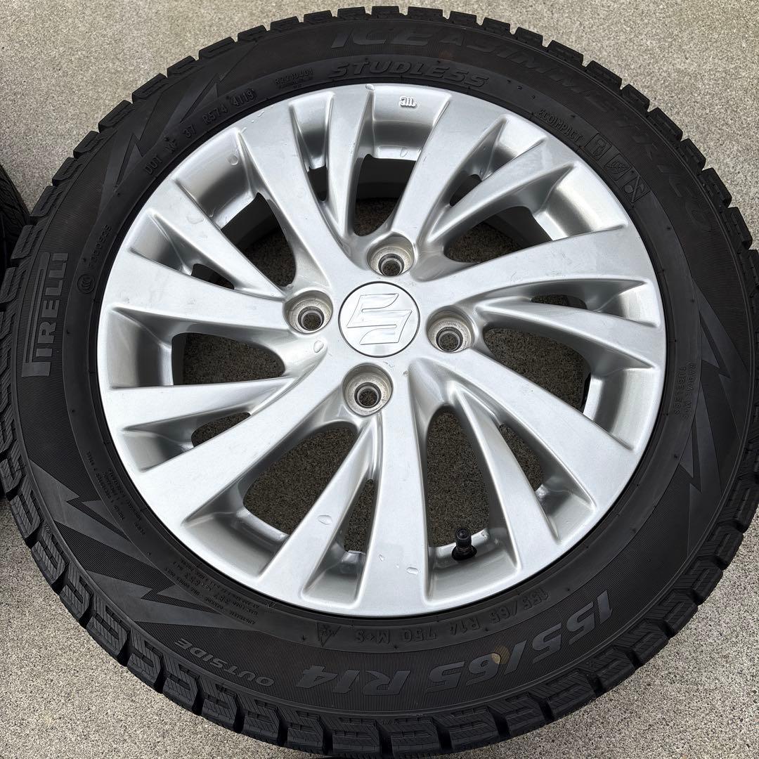 ゆか様　スズキ純正ホイール　スタッドレスタイヤ　4本SET(2本)