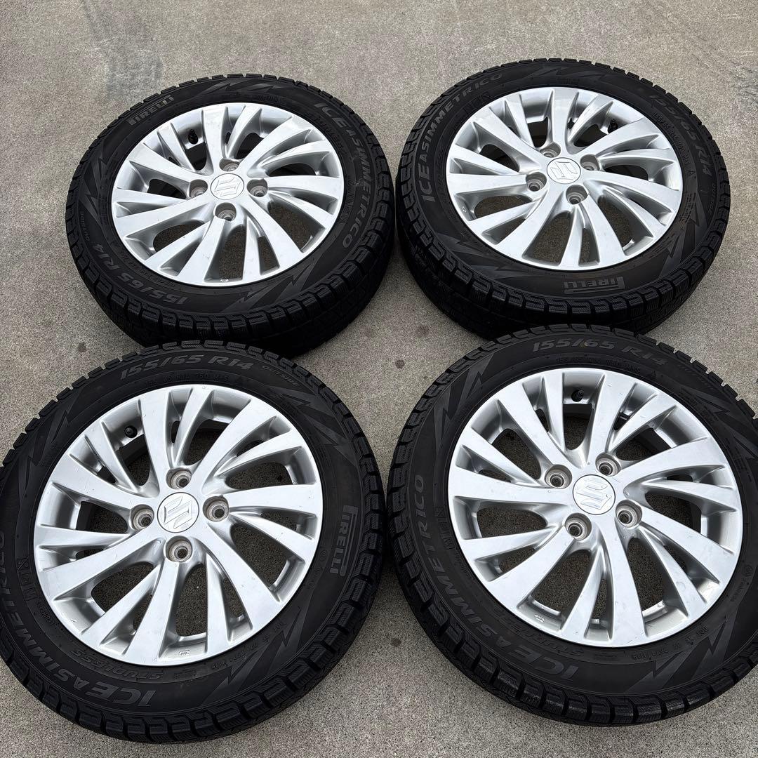 ゆか様　スズキ純正ホイール　スタッドレスタイヤ　4本SET(2本)