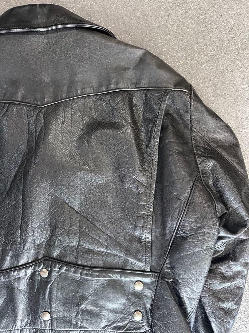 美品50s HERCULES ダブルライダースジャケット ホースハイド 42相当