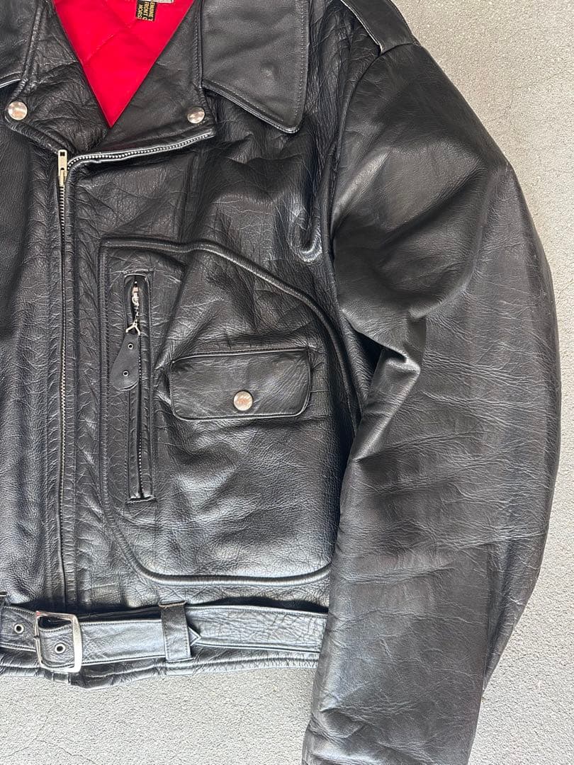 美品50s HERCULES ダブルライダースジャケット ホースハイド 42相当