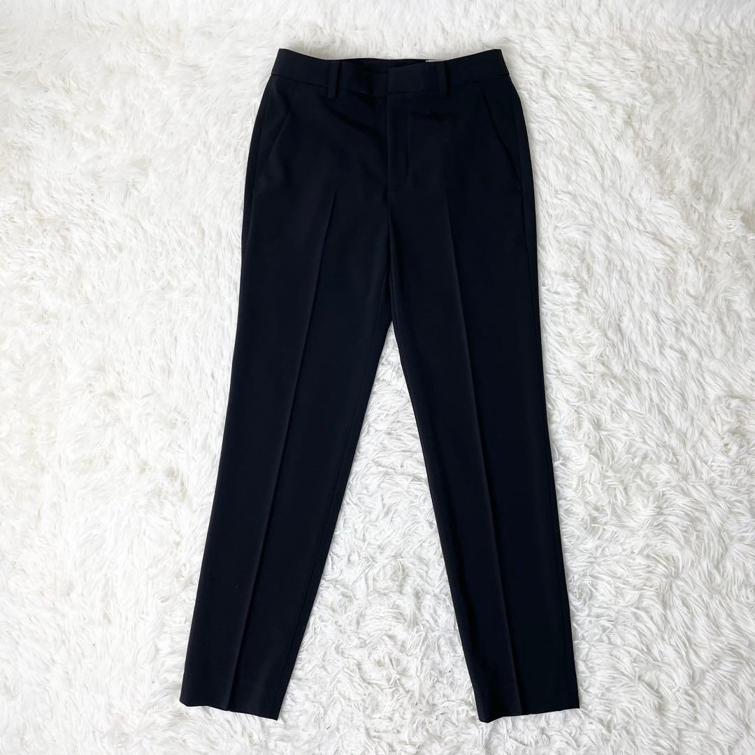 【極美品】UNITED ARROWS ノーカラー パンツセットアップ 34