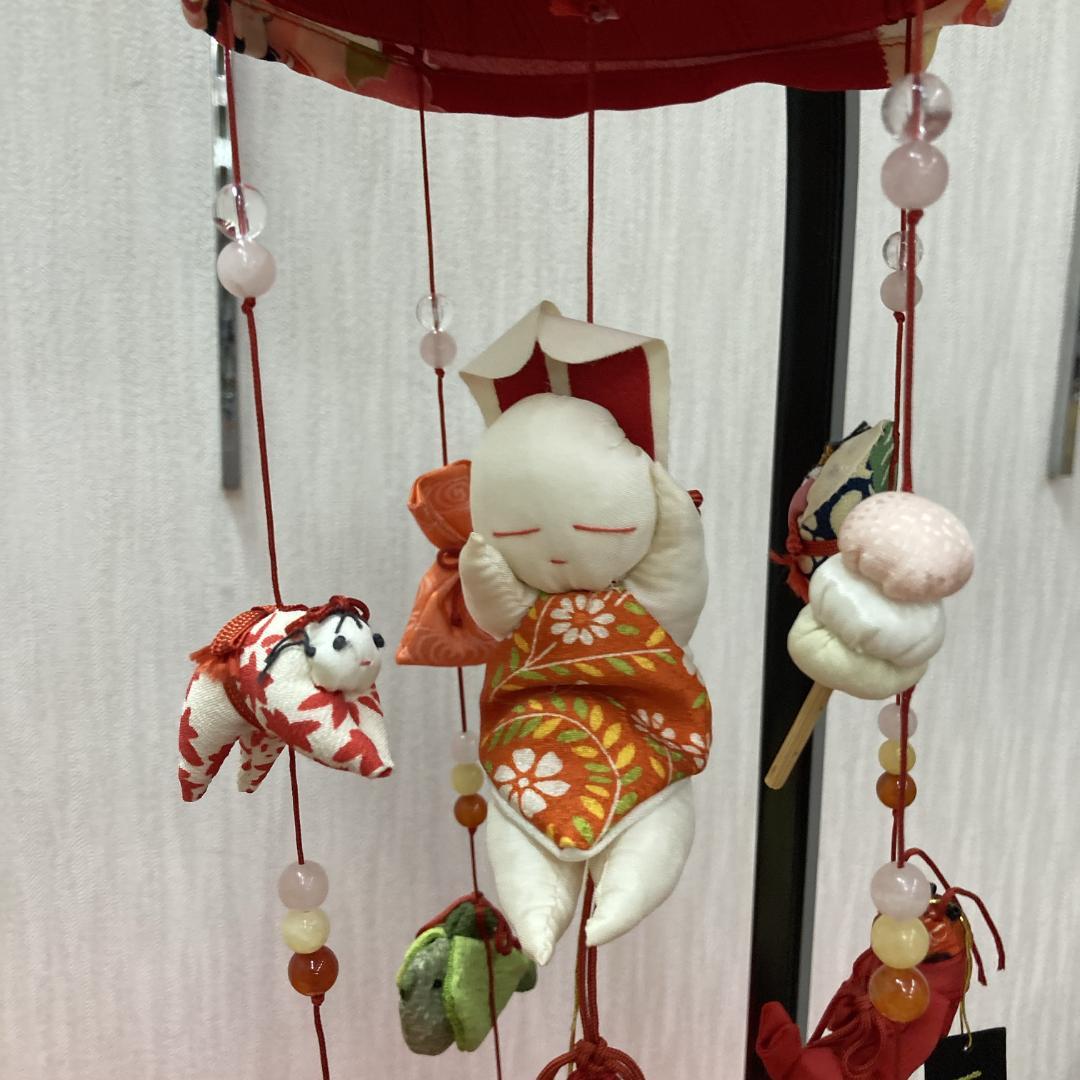 No.7 正絹つるし雛　雛人形吊るし飾り　雛祭り吊るし雛　3月ひな祭り