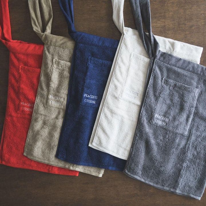 Peaceful Cuisine Ryoya'sエプロン ネイビー
