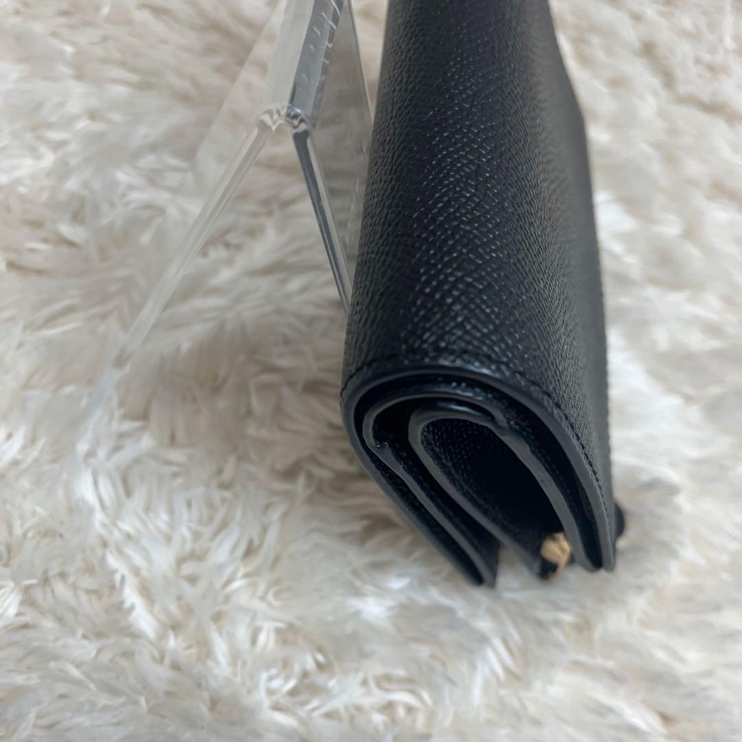 【未使用級】コーチ　COACH 二つ折り財布　レザー　スモール　ウォレット