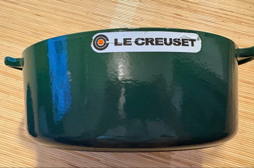 LE CREUSET オーバル鍋 31cm グリーン