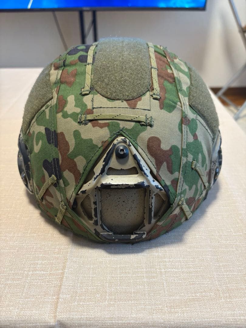 実物GENTEX OPS CORE LEVEL Ⅲaヘルメット　陸自迷彩カバー