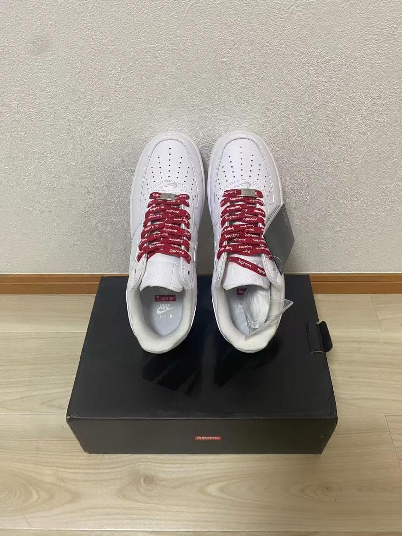 26.5 Supreme× Nike Air Force 1 Low White