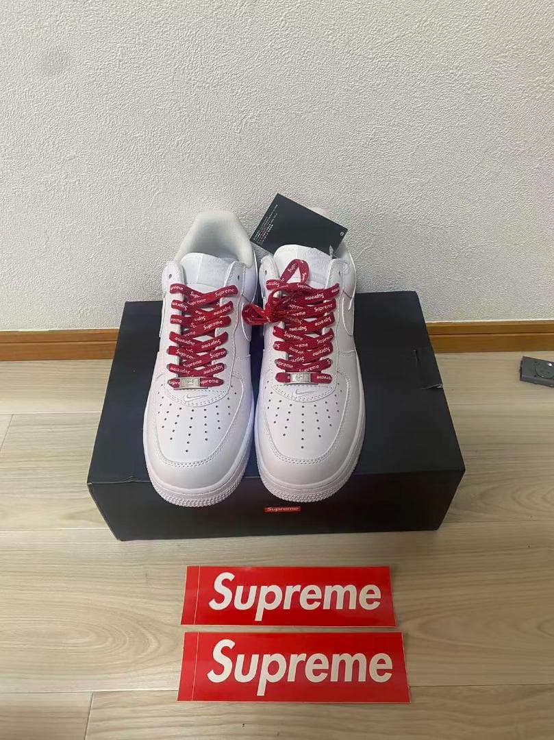 26.5 Supreme× Nike Air Force 1 Low White