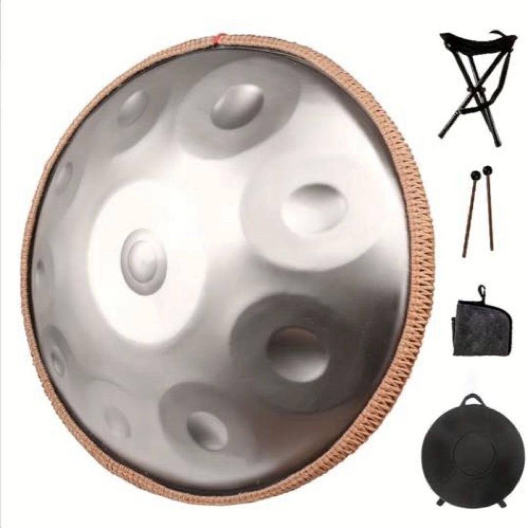 440Hz 10ノート ハンドパン スティールパン　スチールドラム　ハンドドラム