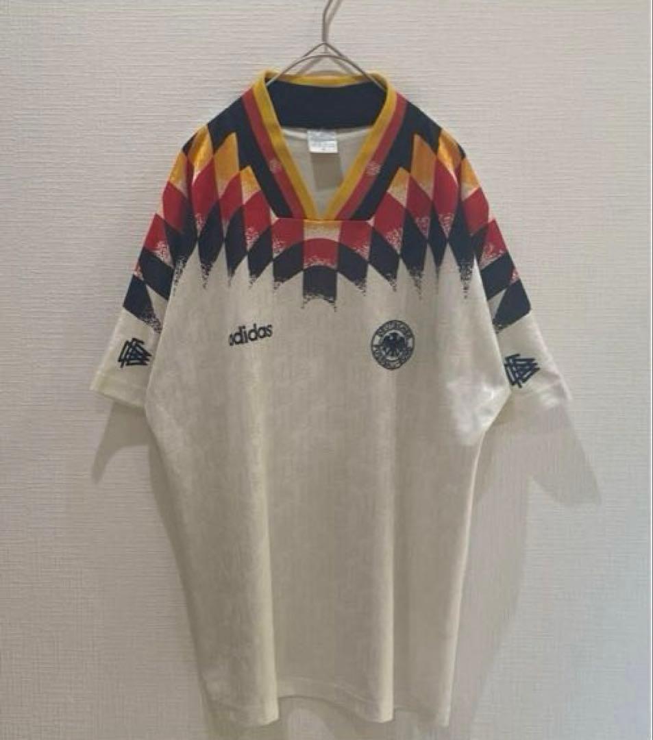 極希少モデル 当時モノ ユニフォーム adidas／94 ドイツ ゲームシャツ