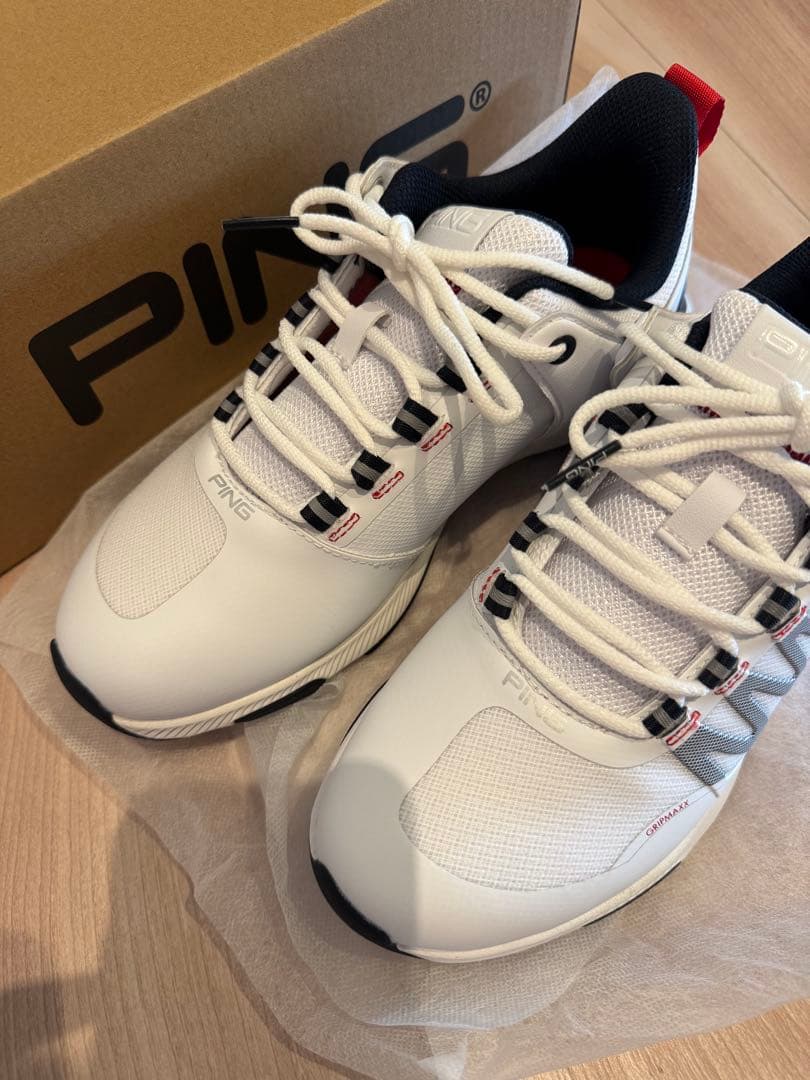 PING ゴルフシューズ ホワイト✖︎ネイビー　24.0
