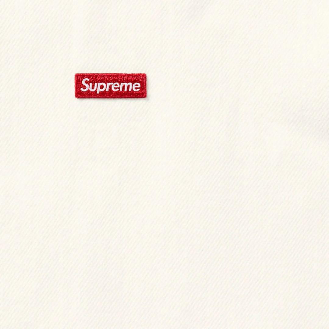 Supreme Small Box Denim Shirt L ホワイトデニム