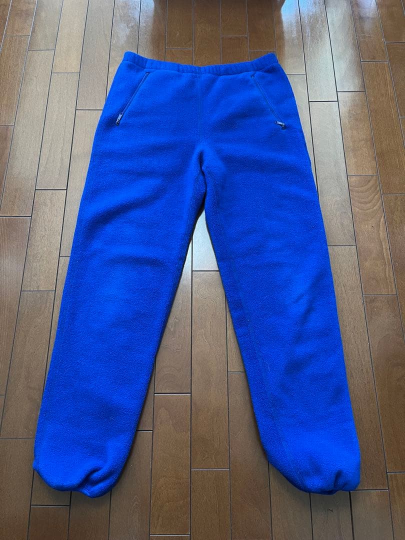 USA製 90's patagonia フリースパンツ ブルー L