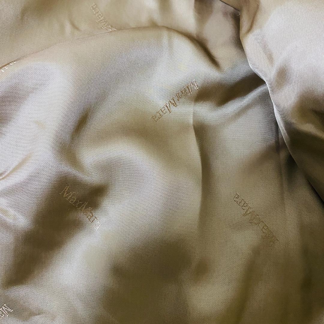 マックスマーラ　MAXMARA カシミヤ 白タグ アイコンデザイン ロングコート