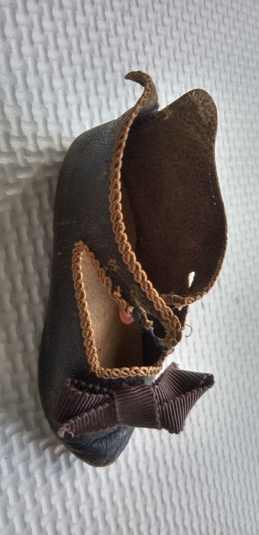 ビスクドール　アンティーク　ジュモー　サイズ10　シューズ