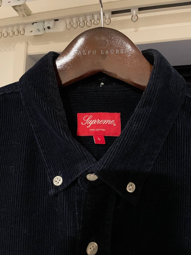 Supreme / シュプリーム / コーデュロイシャツ / ネイビー