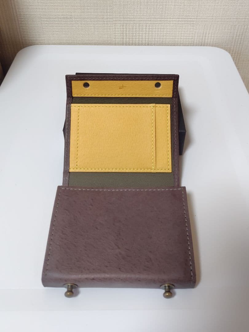 新品【エムピウ】sai ミッレフォッリエP25 m+ グレー×イエロー サイ限定