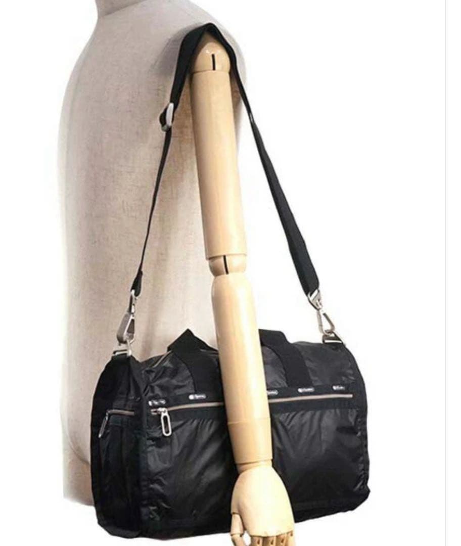 ＜今だけ値下げ＞LESPORTSAC 2WAY ショルダー ボストンバックS黒