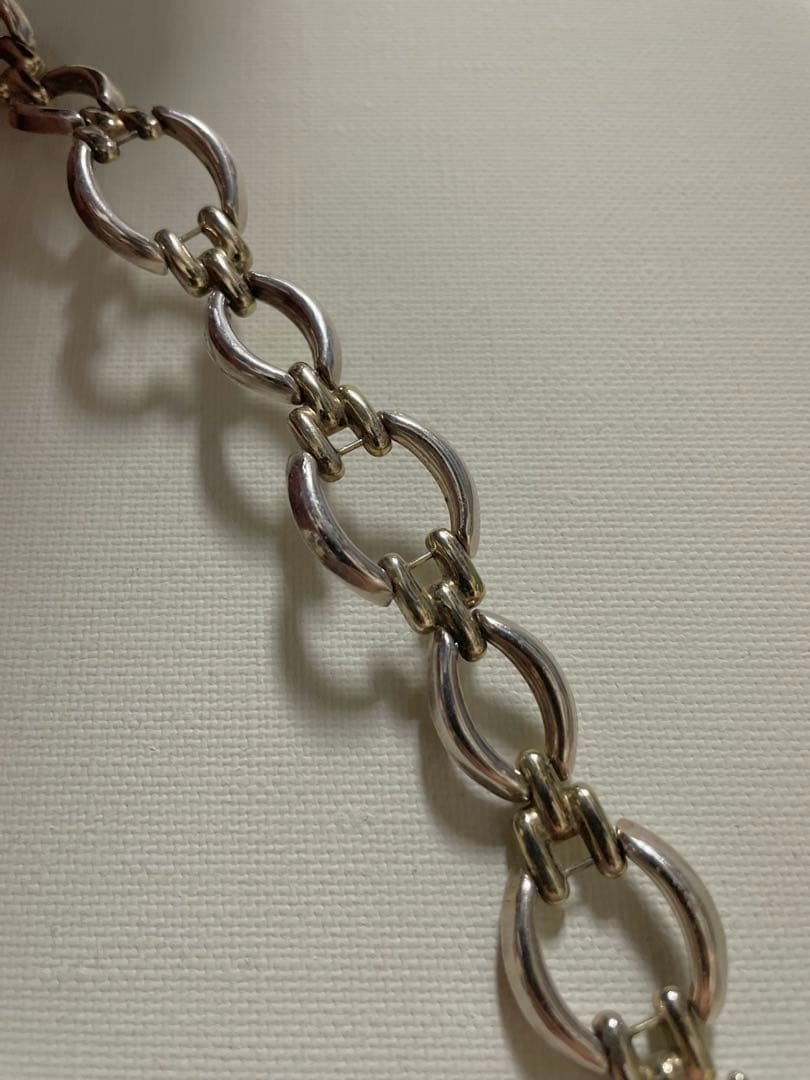 60〜70s vintage チェーンブレスレット made Italy
