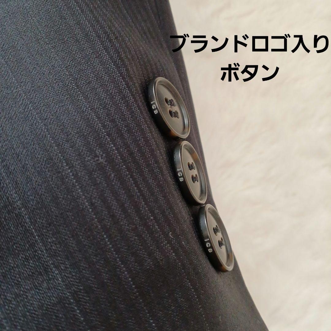 iCB complete 高級ライン パンツセットアップ 42　大きいサイズ　紺