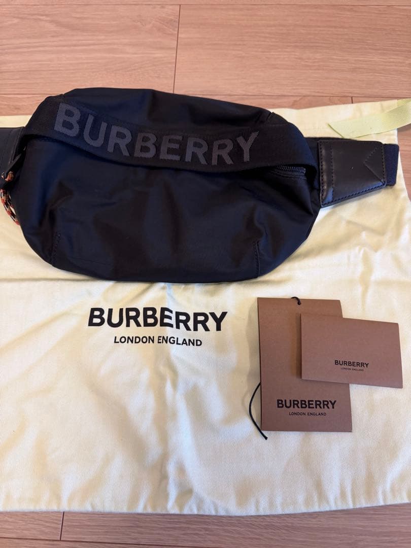バーバリー ボディバック ブラック Burberry