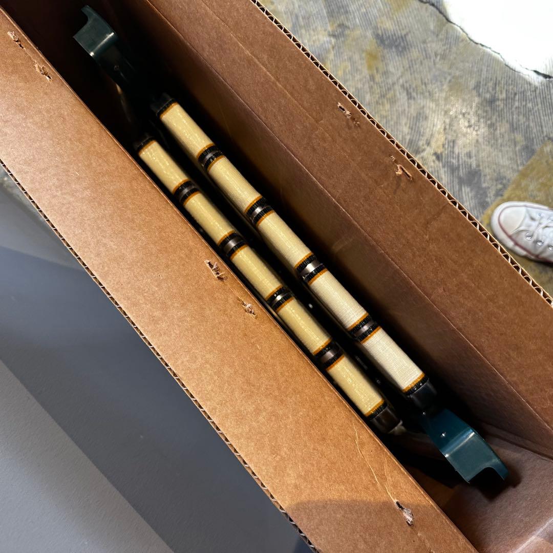 新品 LAWN CHAIR ローンチェア 箱付き USA ベージュ ローバック