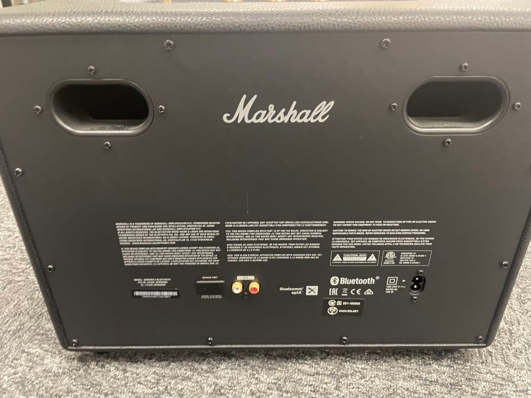 スピーカー・ウーファー Marshall Woburn ll Black