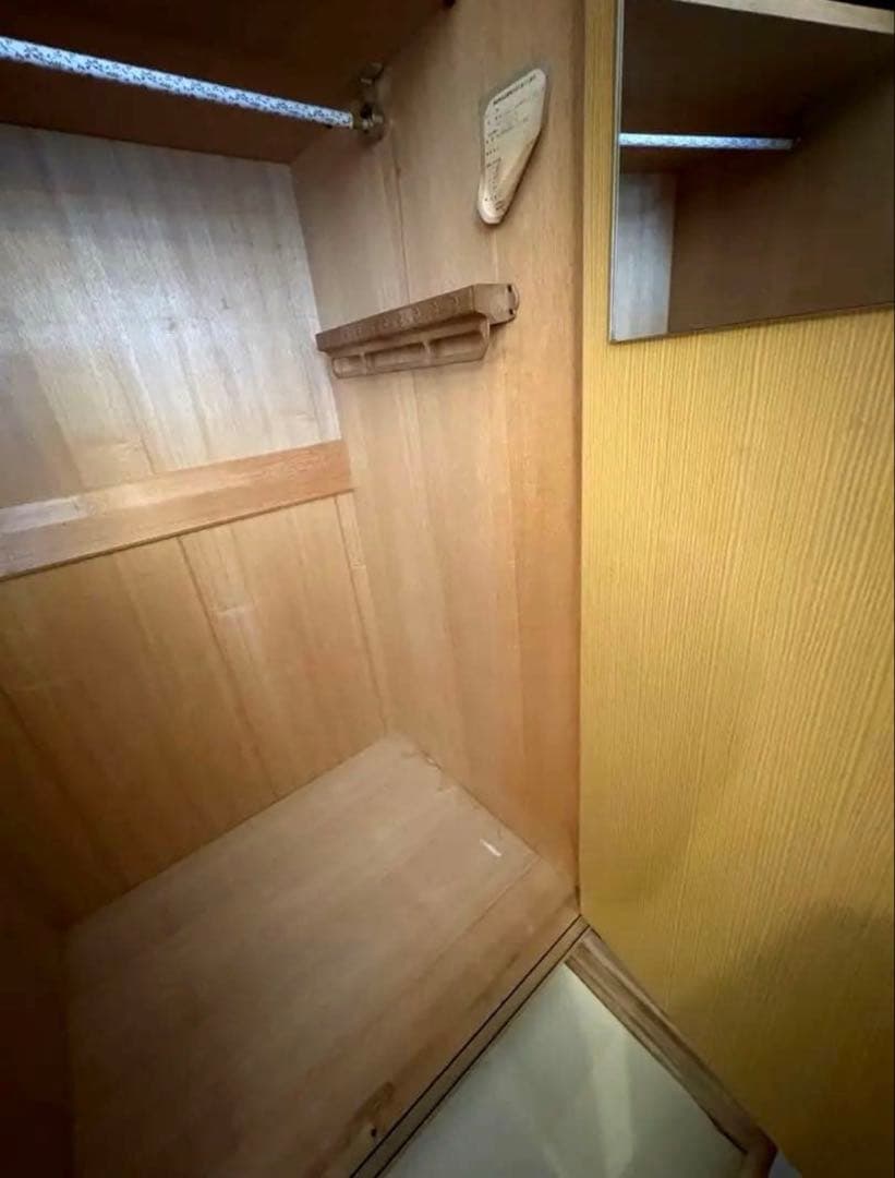 ナチュラルクローゼット 引き出し付き