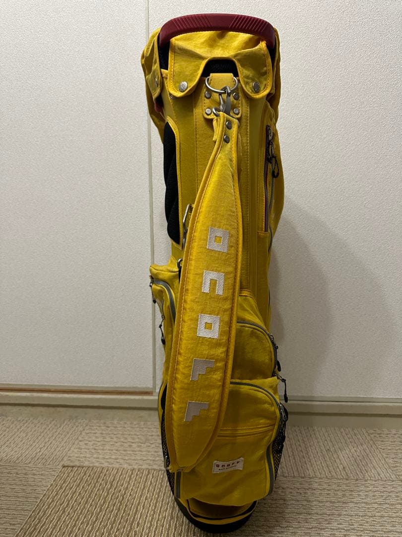 オノフ　ゴルフバッグ・キャディバッグ　イエロー