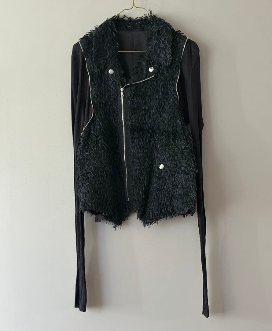 UNDERCOVER ライダース　異素材ミックス