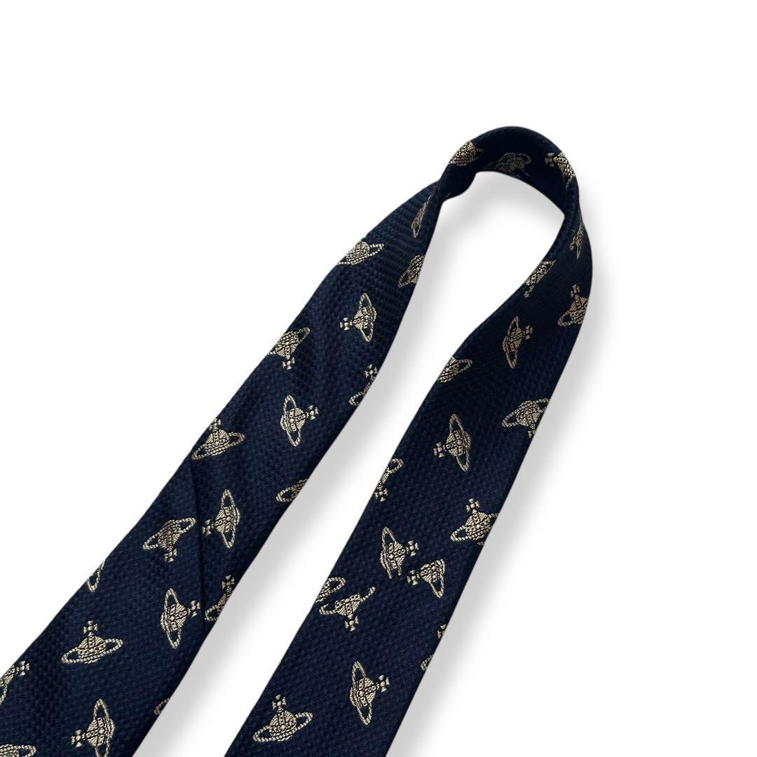 美品✨Vivienne Westwood ネクタイ　オーブ　ジャガード　成人式