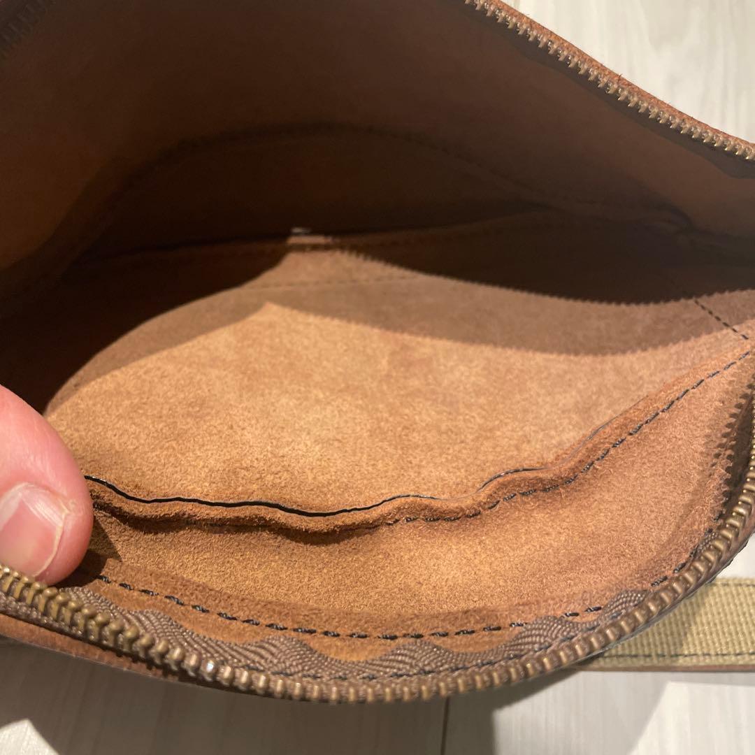 ブッチャーカスタムレザーワークス⭐︎ボディバッグFanny pack