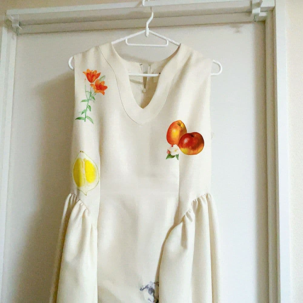 ワンピース AMERI VINTAGE ELEANOR LINEN LIKE DRESS