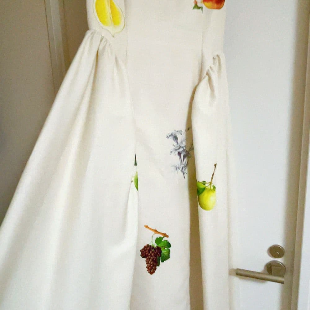 ワンピース AMERI VINTAGE ELEANOR LINEN LIKE DRESS