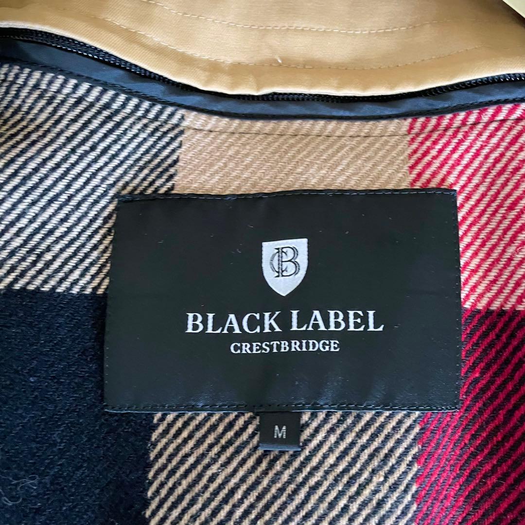 美品✨ブラックレーベルクレストブリッジ トレンチコート ライナー付 ベージュ M