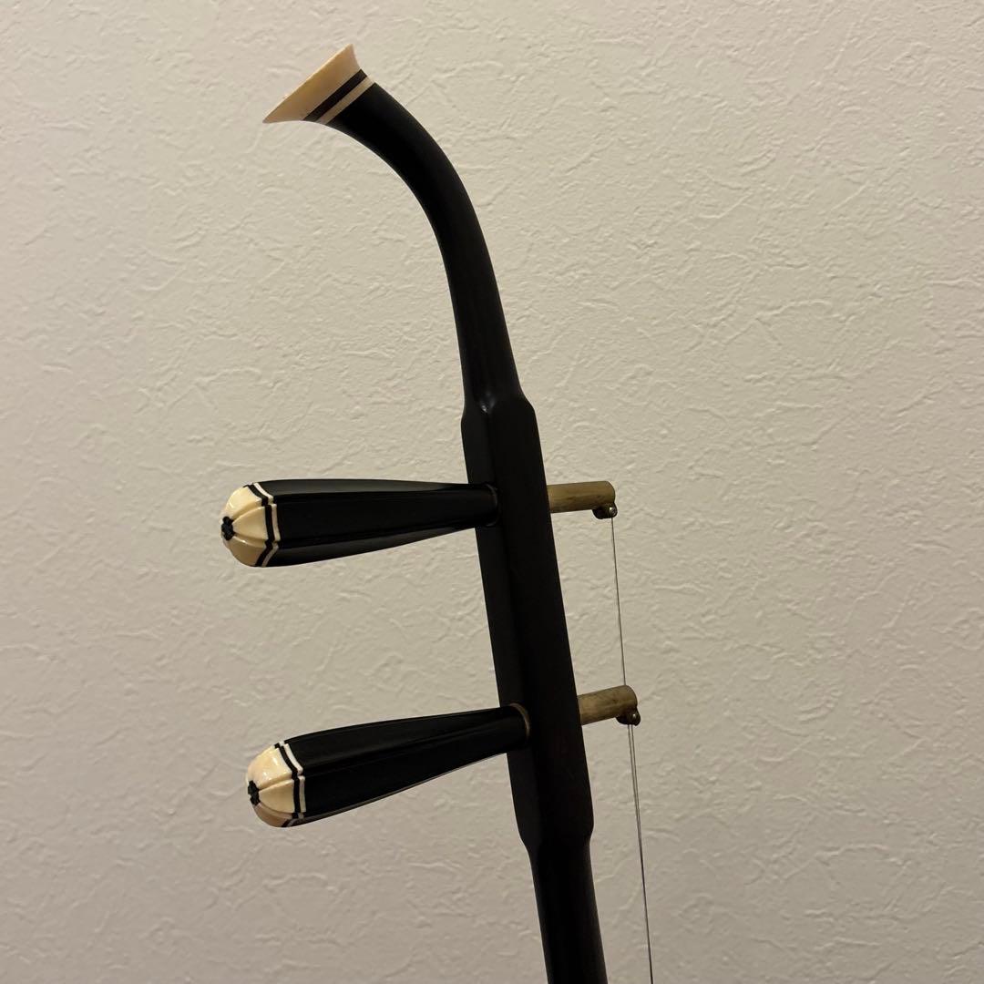 N*o様 【希少品】高級 二胡 宋廣寧製 付属品 ケース付き現状渡し
