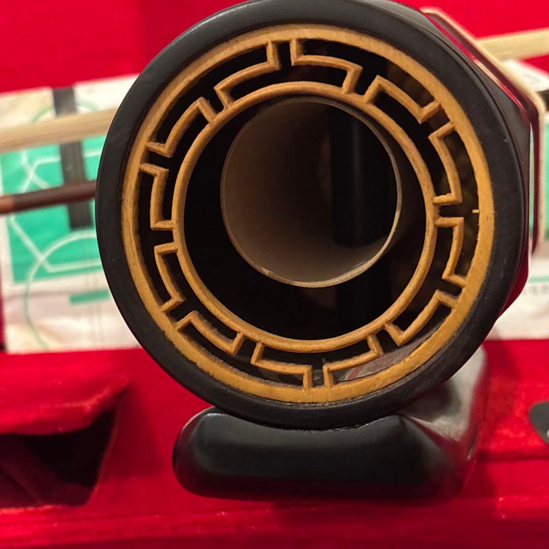 N*o様 【希少品】高級 二胡 宋廣寧製 付属品 ケース付き現状渡し