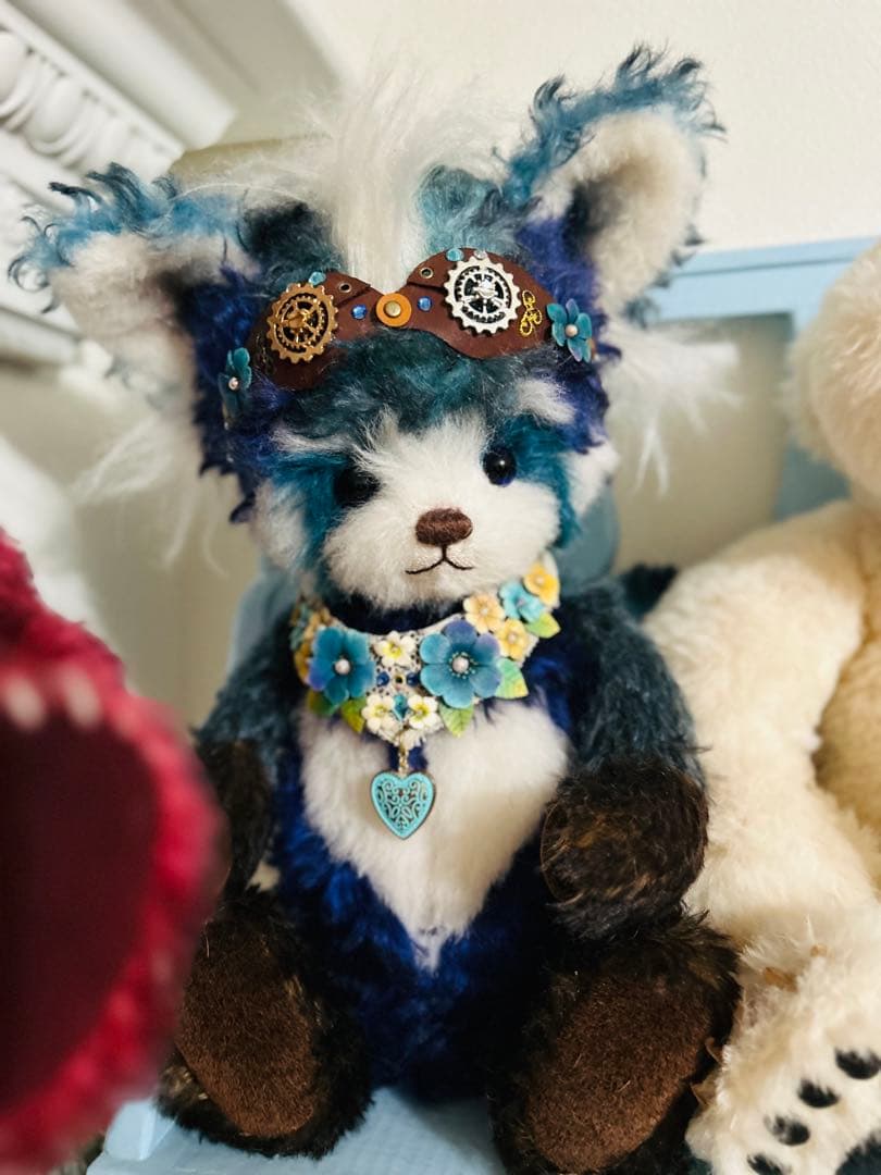 国内作家様　テディベア　ぬいぐるみ　レッサーパンダ