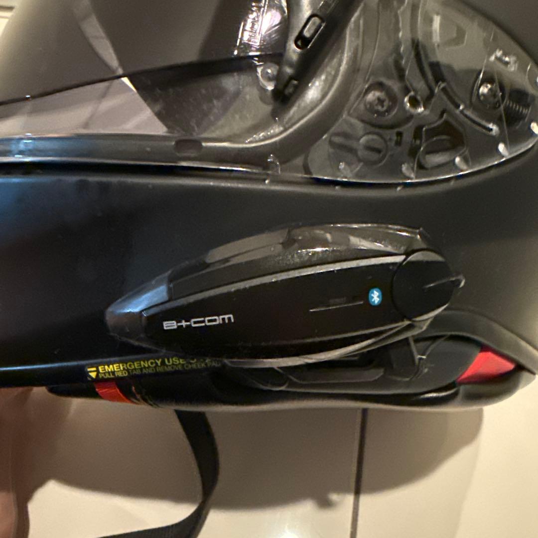 SHOEI　z8 ヘルメット　B +COM OENインカム、シールド付き M