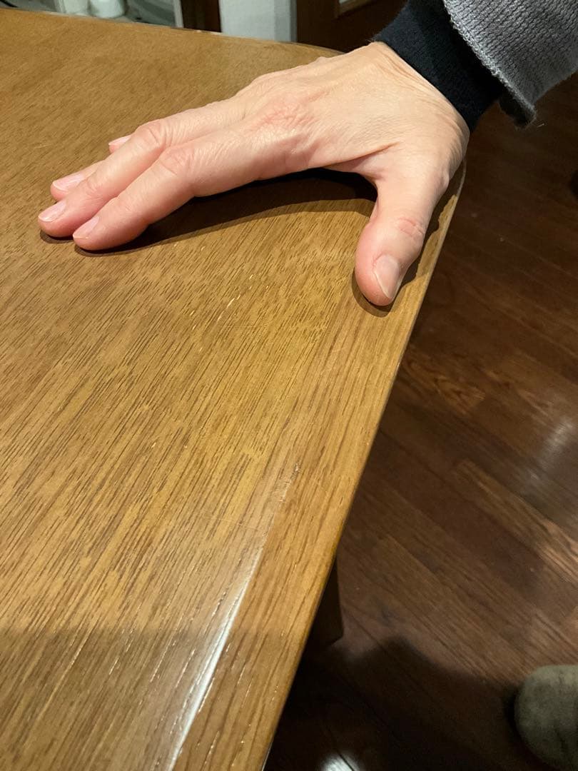 更に値下げ&引取なら1万円 カリモク ダイニングテーブル
