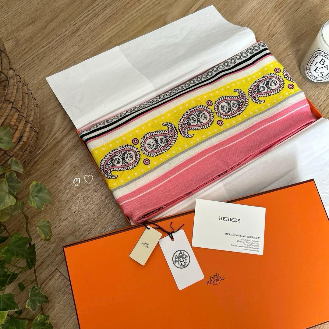 HERMESエルメス　カレ140　ジェアン　船乗りのタトゥー・バンダナ　カシシル