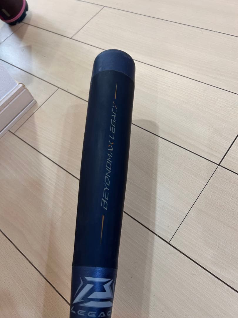 野球　ミズノ ビヨンドマックスレガシー バット 少年用 78センチ　青