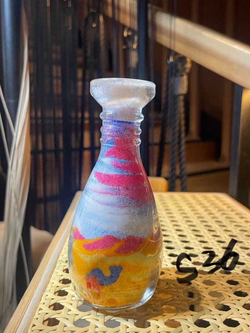 セ*リ様 S-36 サンドアート　ヨルダンの砂