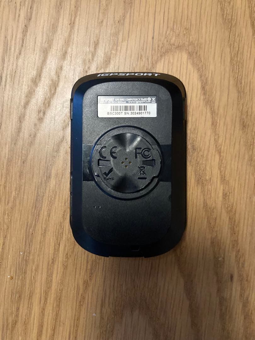 【iGPSPORT】 BSC300T サイクルコンピューター 本体【ほぼ未使用】