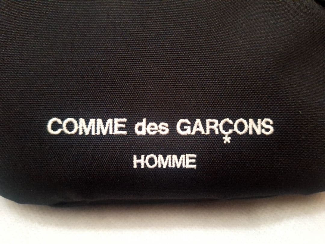 24AW COMME des GARÇONS HOMME ボディバッグ 人気の黒