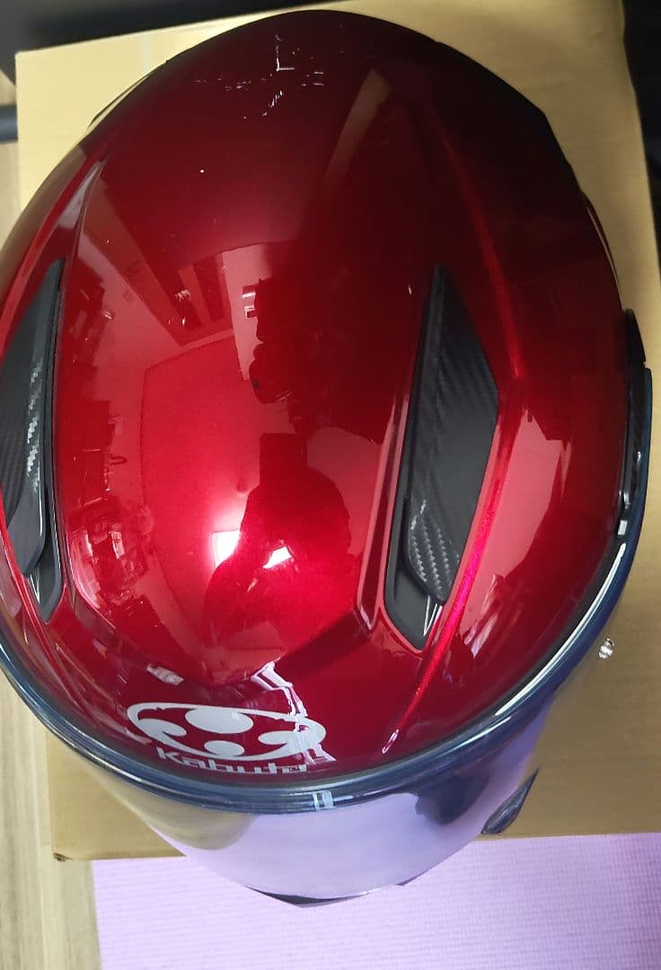 OGKカブト RYUKI システムヘルメット シルバーミラーシールド付き