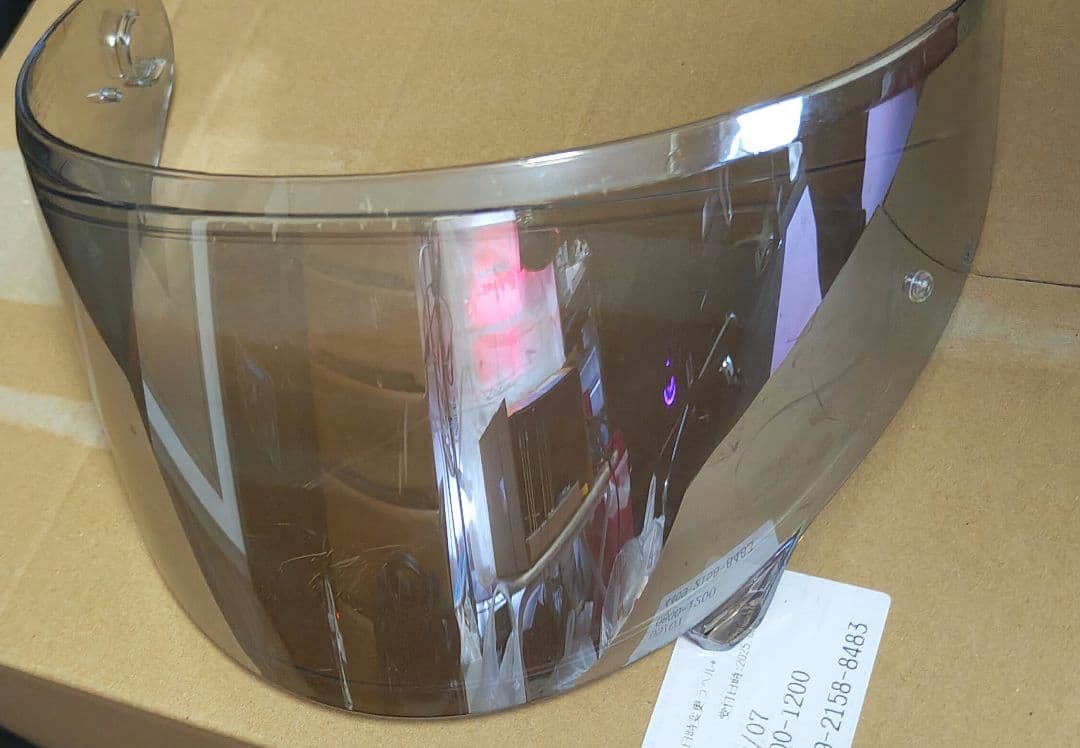 OGKカブト RYUKI システムヘルメット シルバーミラーシールド付き