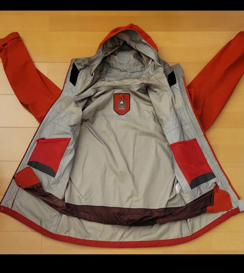 mont-bell GORE-TEX マウンテンパーカー レッド
